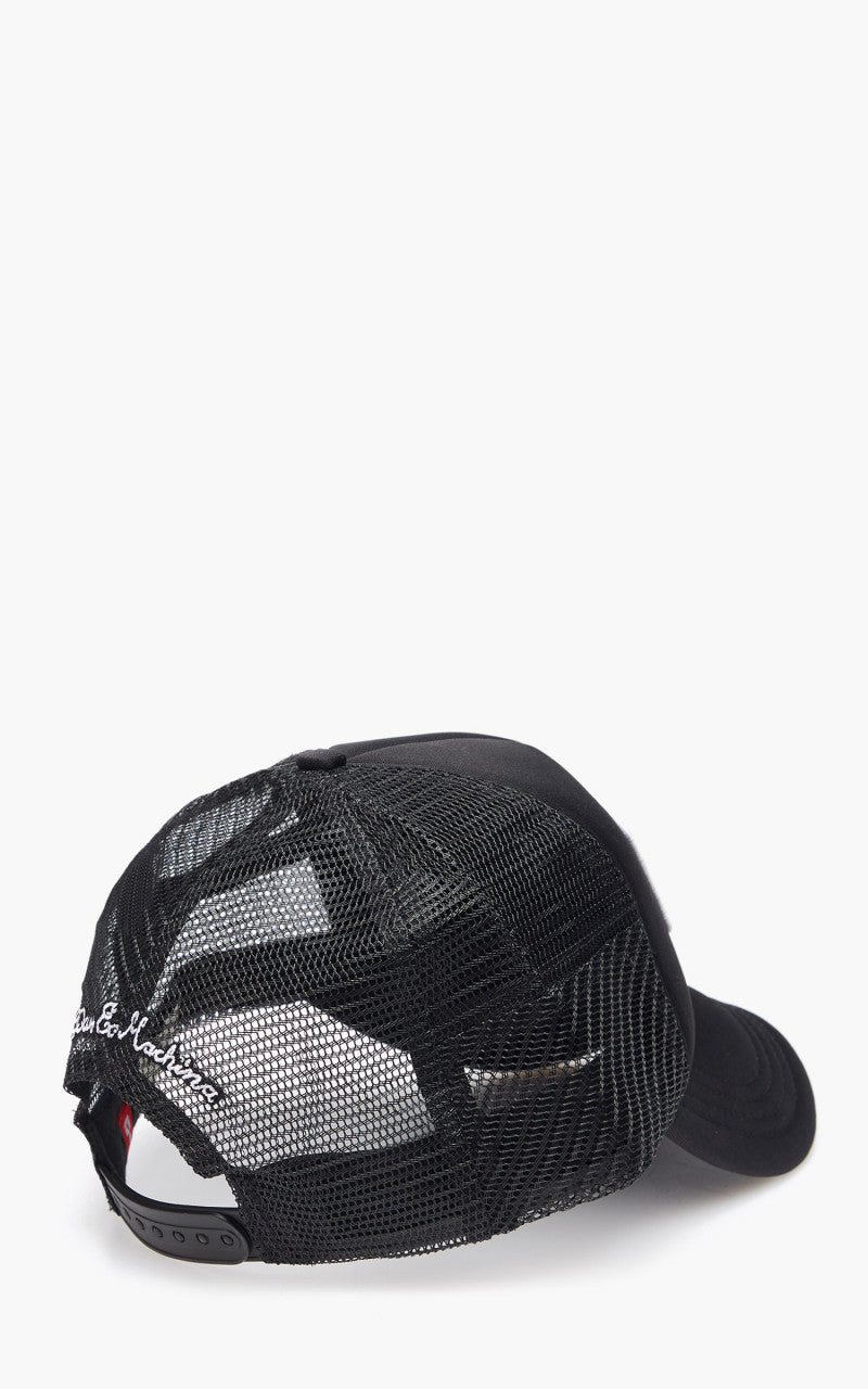 Deus Ex Machina Baylands Trucker Cap Black/White
