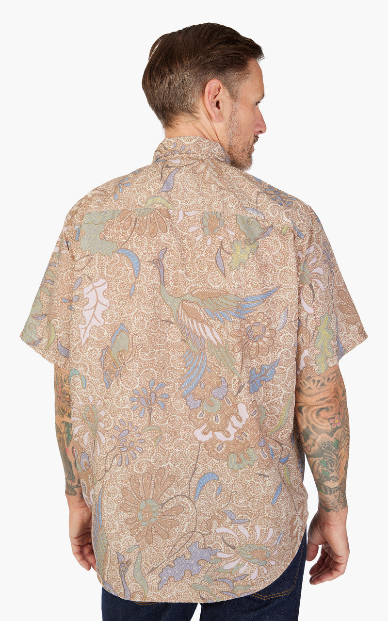 Beams Plus Short Sleeve Adventure Shirt II Beige