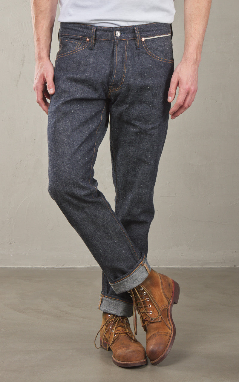 Benzak B-01 Slim Neppy Selvedge Indigo 11oz