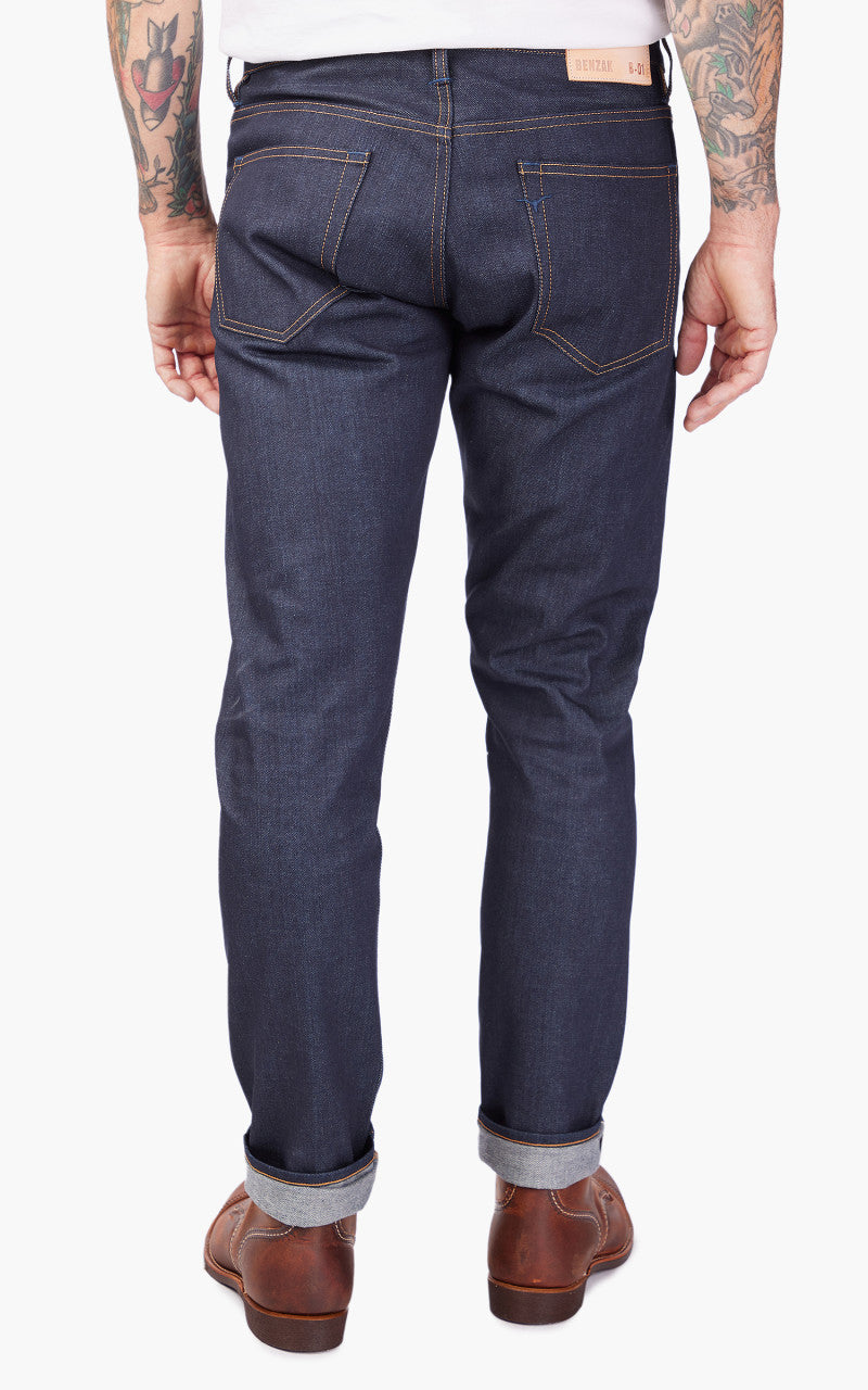 Benzak B-01 Slim Easy Fade LHT Selvedge Indigo 14oz