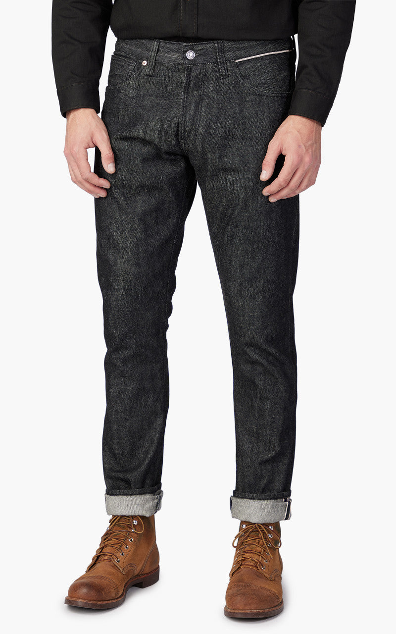Benzak B-01 Slim Colour Denim Black Selvedge 14oz