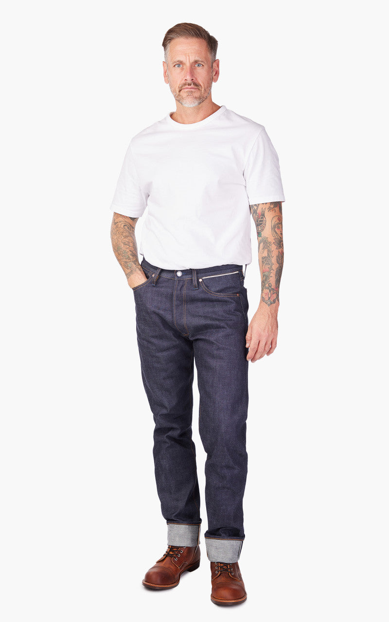 Benzak B-02 Straight Kojima Selvedge Indigo 15.5oz