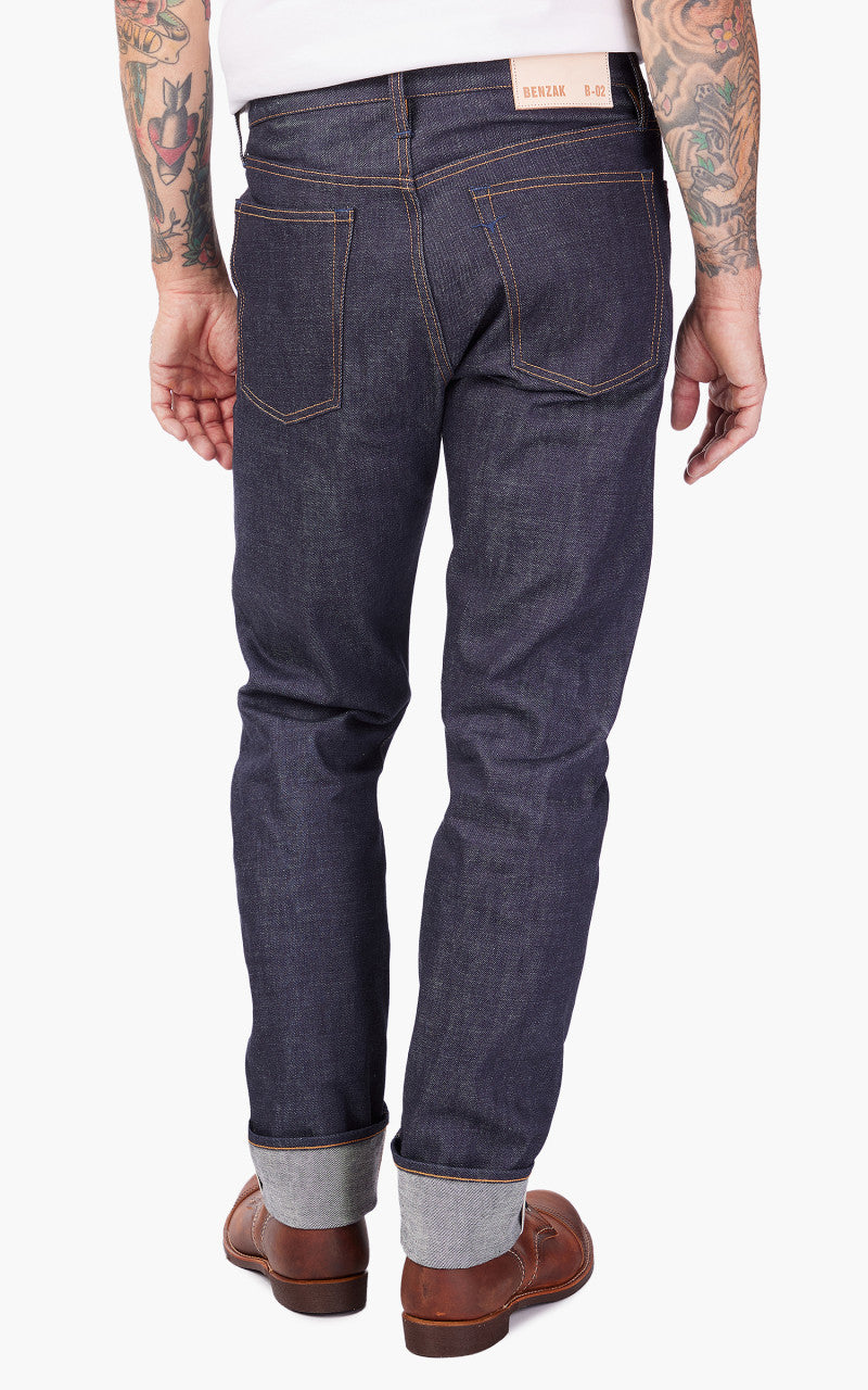 Benzak B-02 Straight Kojima Selvedge Indigo 15.5oz