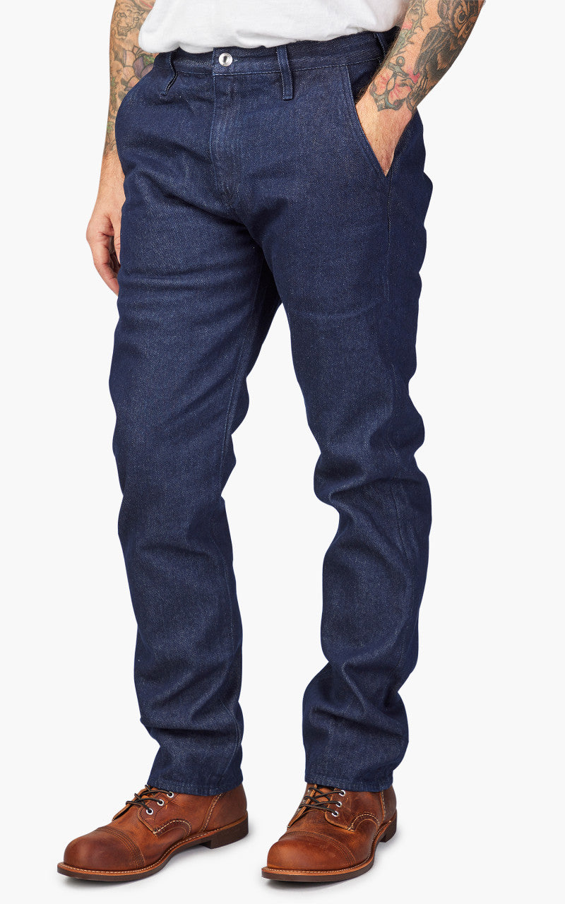 Benzak BC-03 Straight Chino Brushed Denim 13.75oz