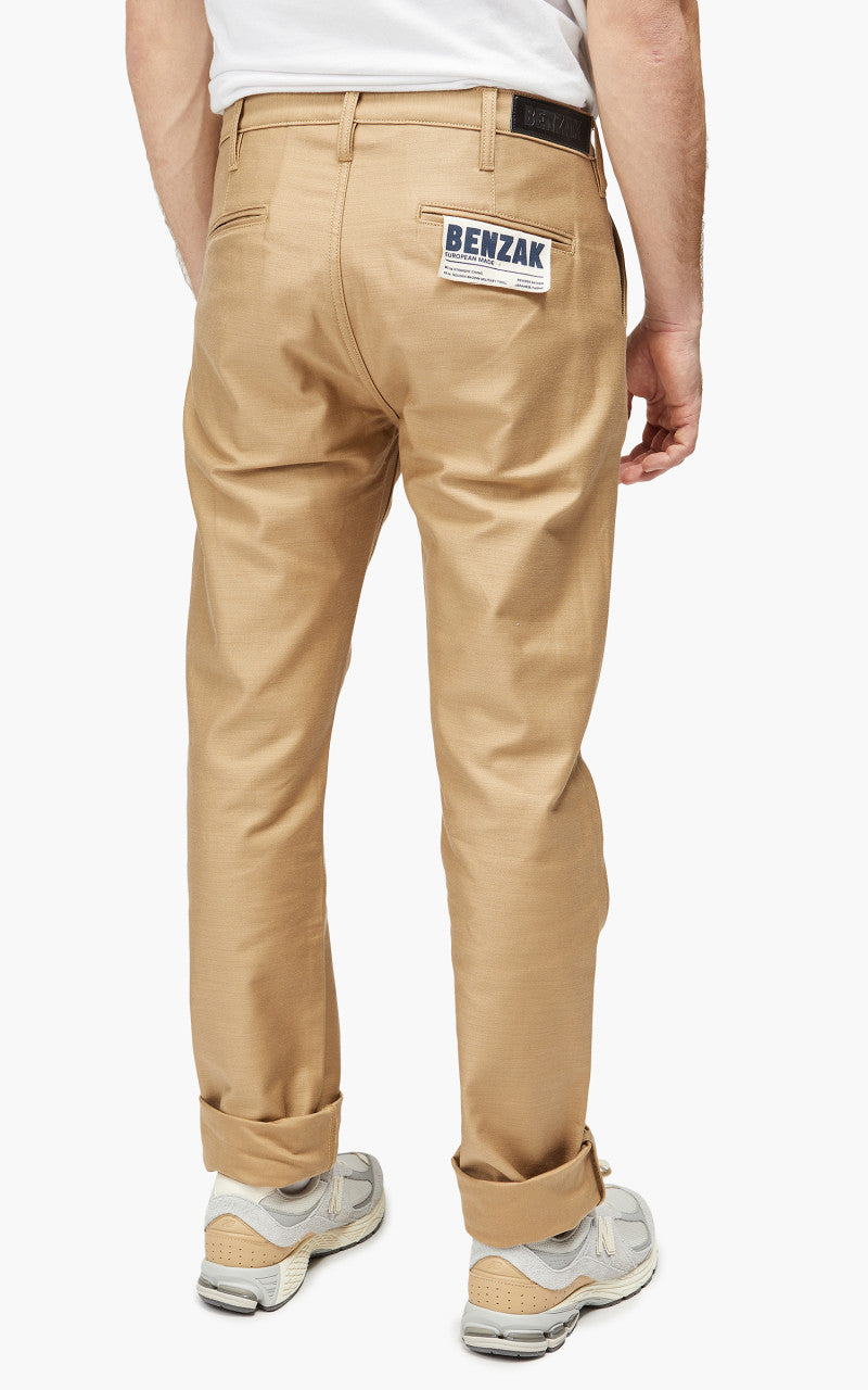 Benzak BC-03 Straight Chino Military Twill Golden Brown