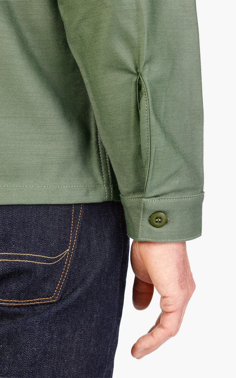 Benzak BWS-03 Military Overshirt Military Twill Army Green