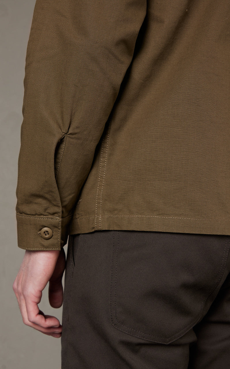 Benzak BWS-03 Military Overshirt Ripstop Olive Drab