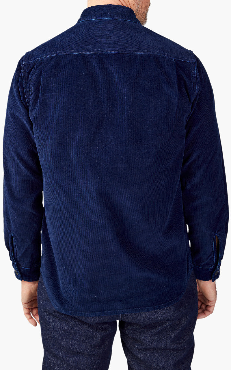 Benzak BWS-04 Scout Overshirt Indigo Corduroy 10oz