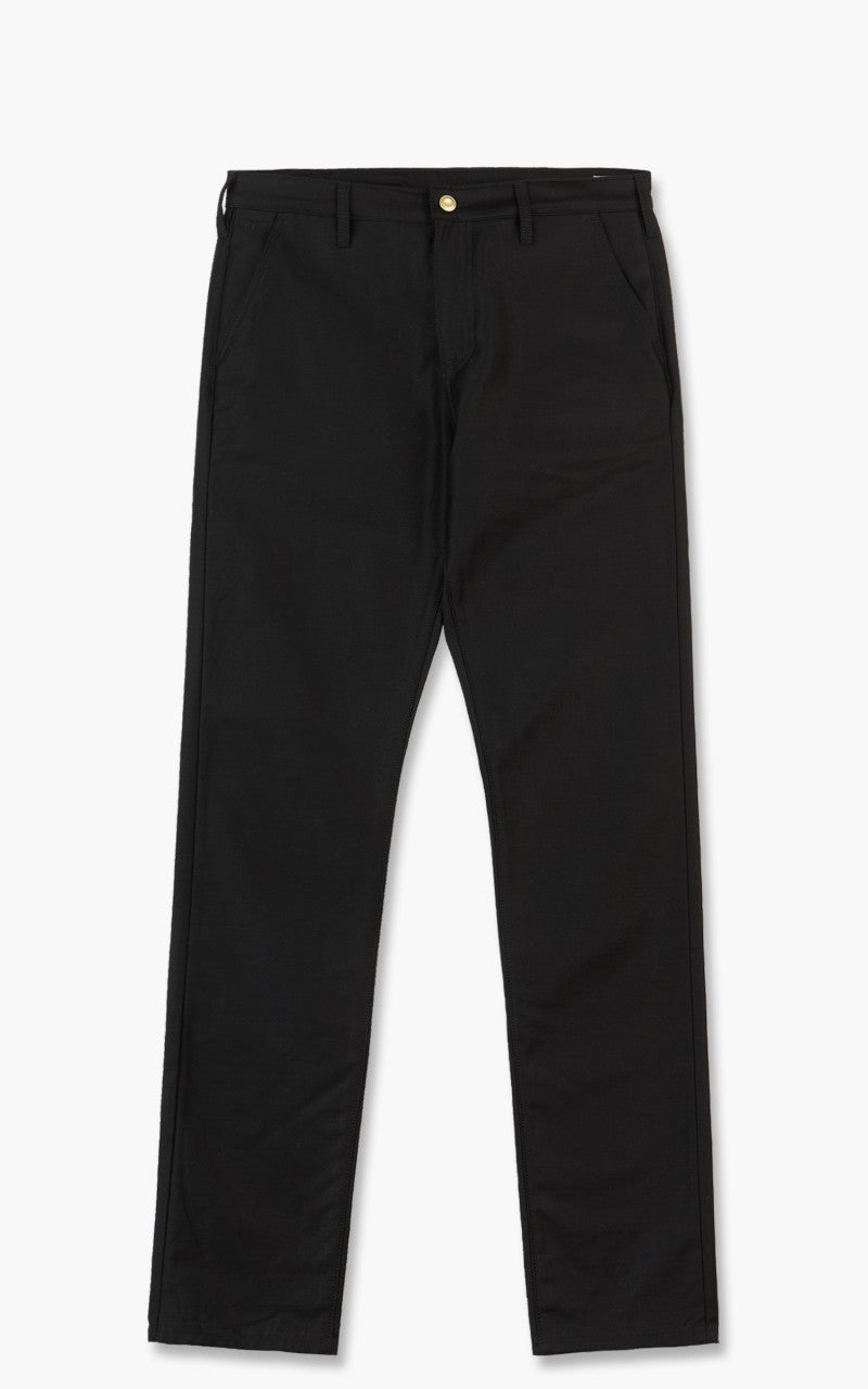 Benzak BC-01 Tapered Chino Military Twill Jet Black