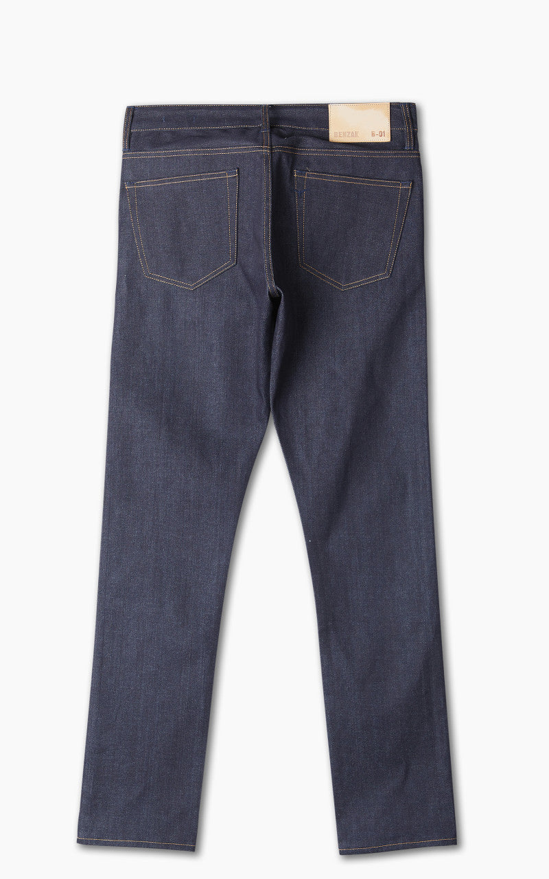 Benzak B-01 Slim Easy Fade LHT Selvedge Indigo 14oz