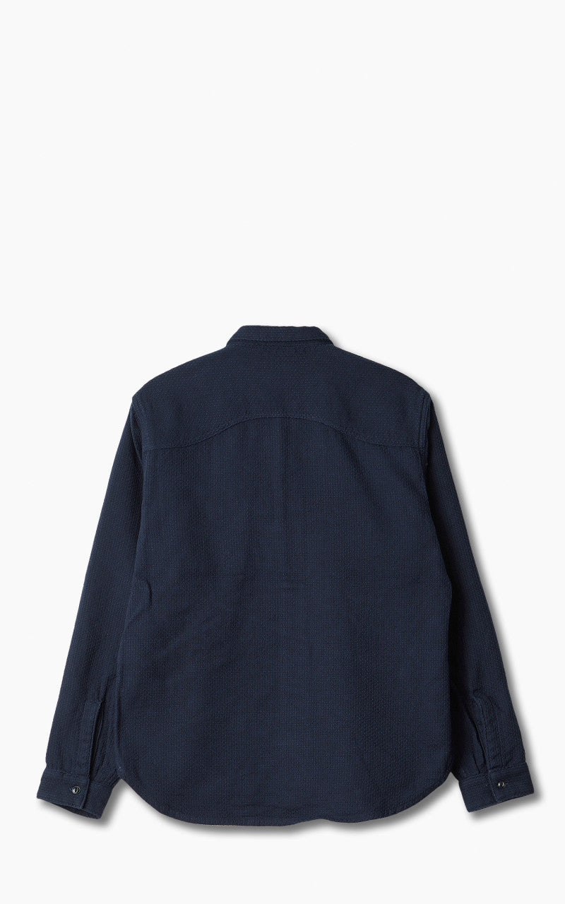 Benzak BWS-02 Utility Shirt Sashiko Double Gauze 8.5oz