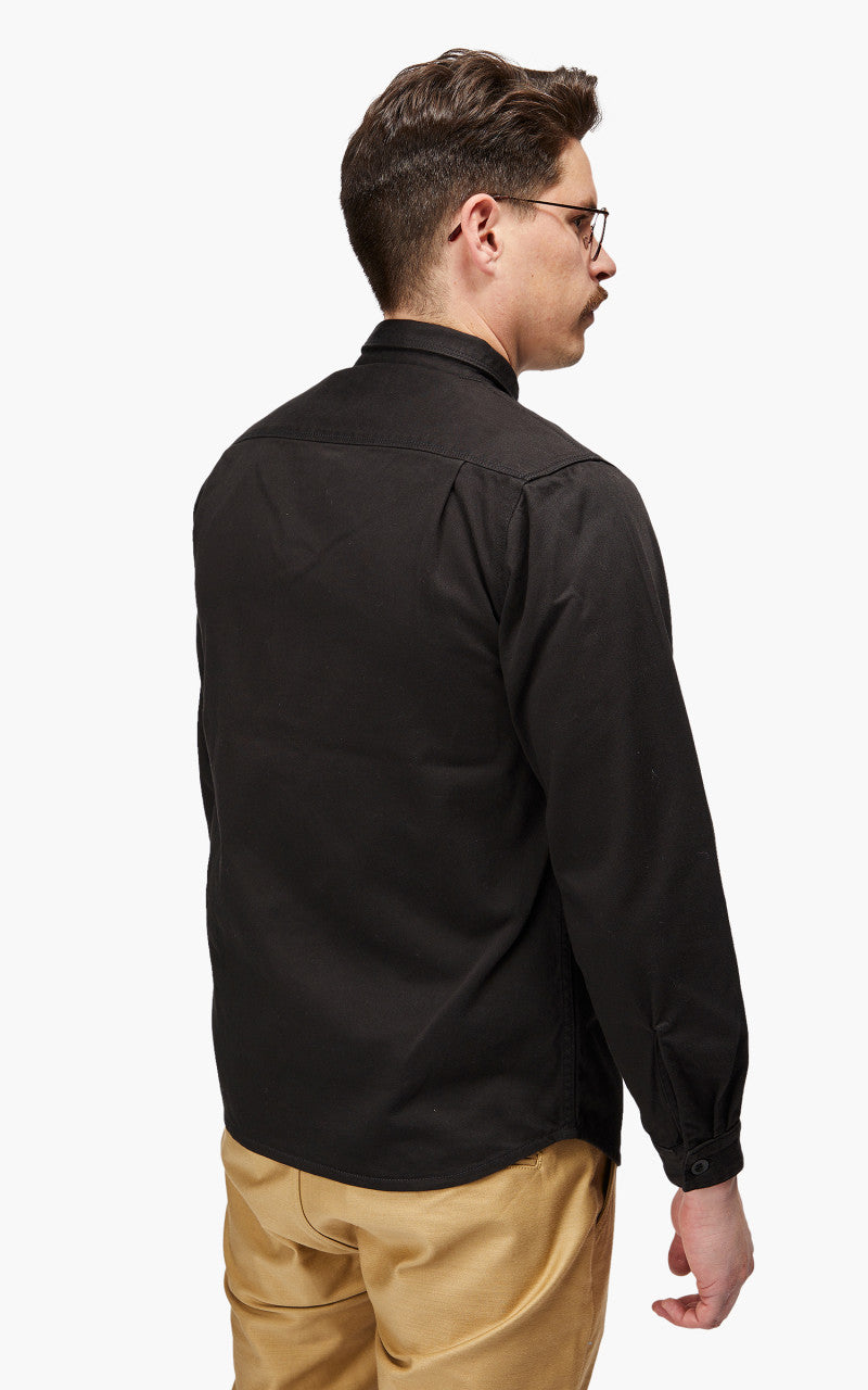 Benzak BWS-04 Scout Overshirt Sateen Military Black