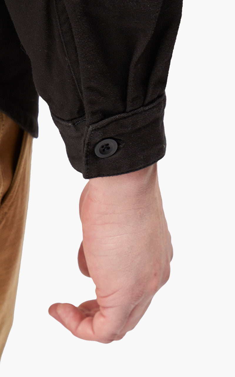 Benzak BWS-04 Scout Overshirt Sateen Military Black