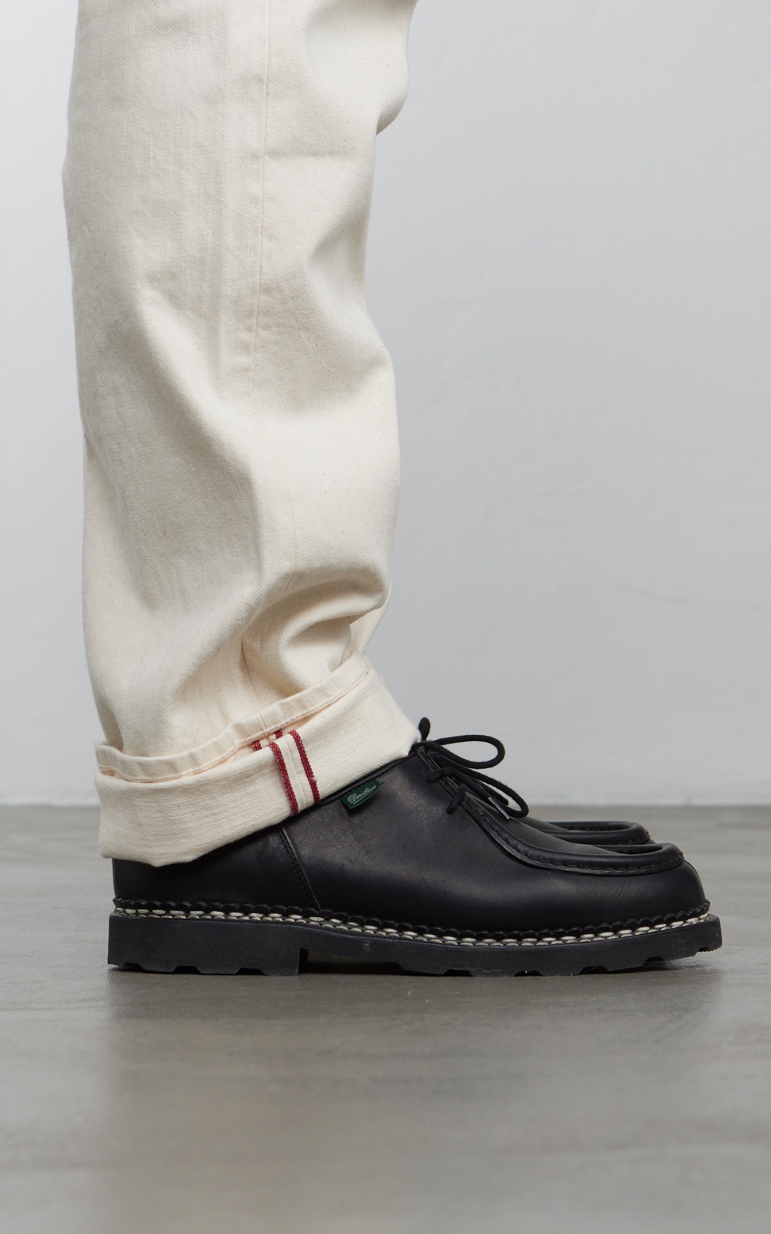 Benzak B-07 Relaxed Straight Colour Denim Selvedge Ecru 14oz