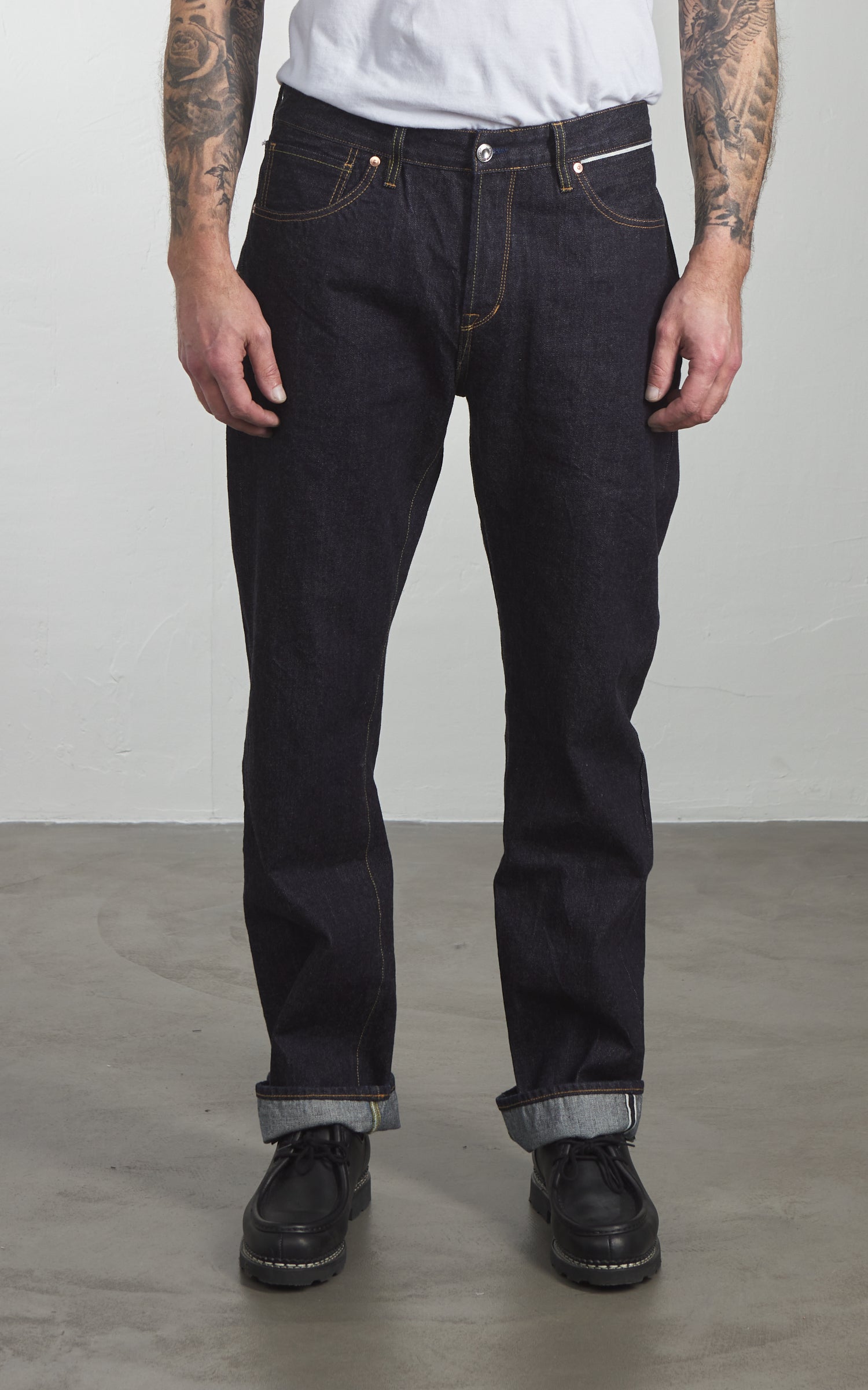 Benzak B-07 Relaxed Straight Forties Era Selvedge Indigo 14oz