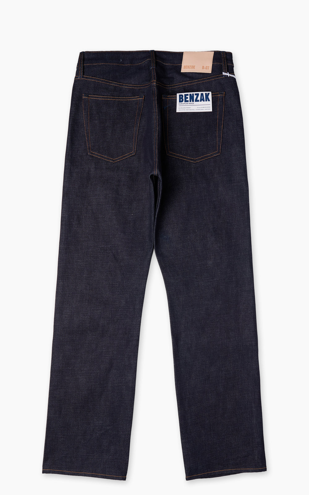 Benzak B-07 Relaxed Straight Kojima Selvedge Indigo 15.5oz