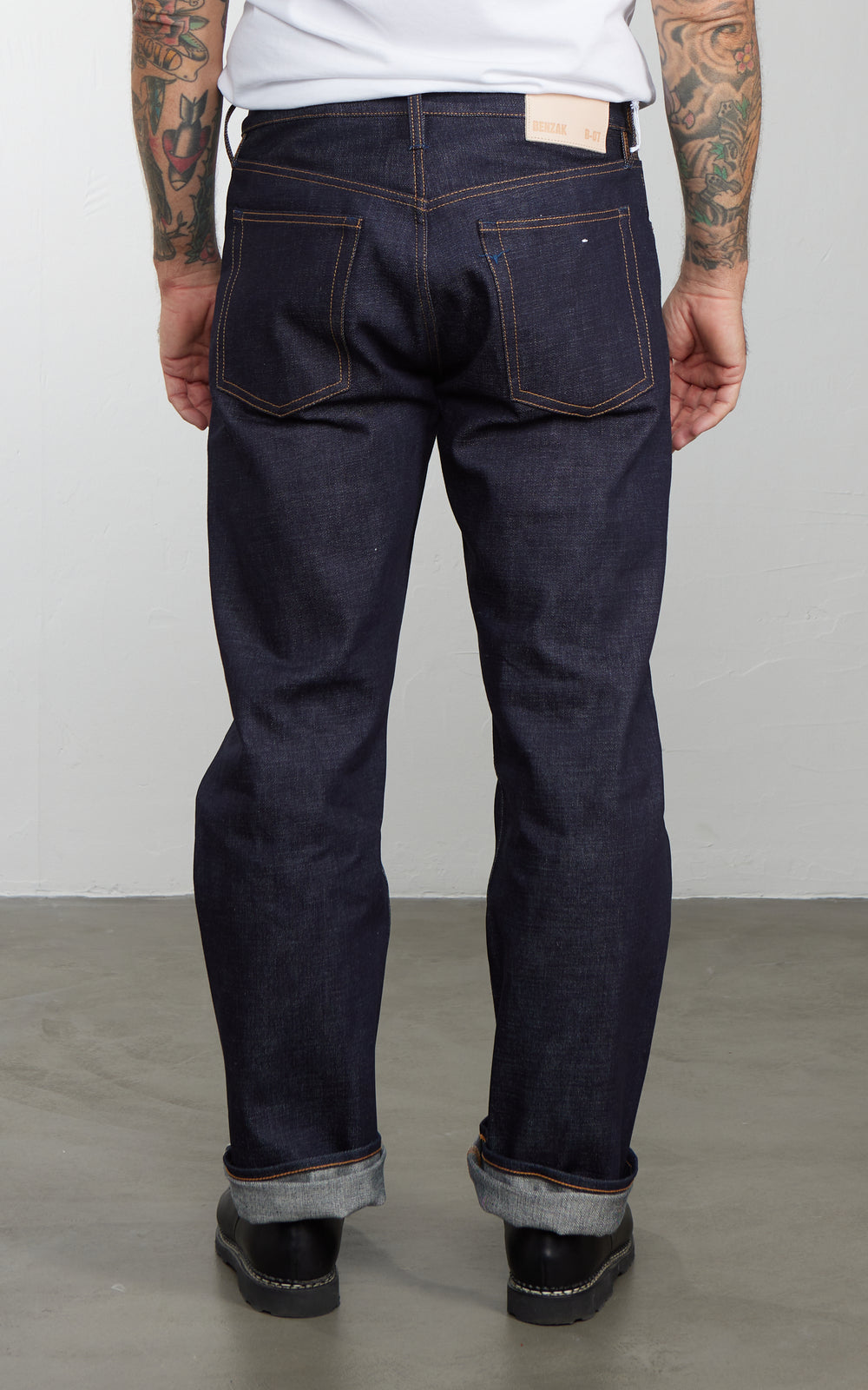 Benzak B-07 Relaxed Straight Kojima Selvedge Indigo 15.5oz