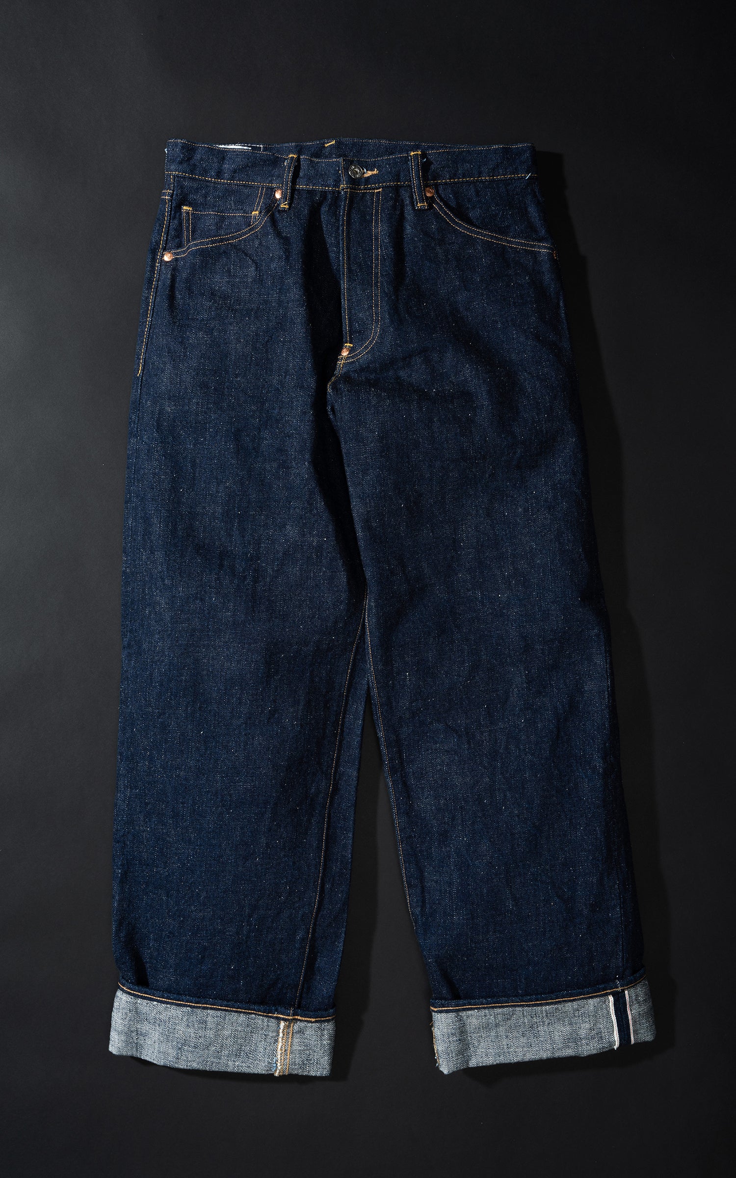 Big John M1012RC Green Label Wild Duck Jeans Indigo