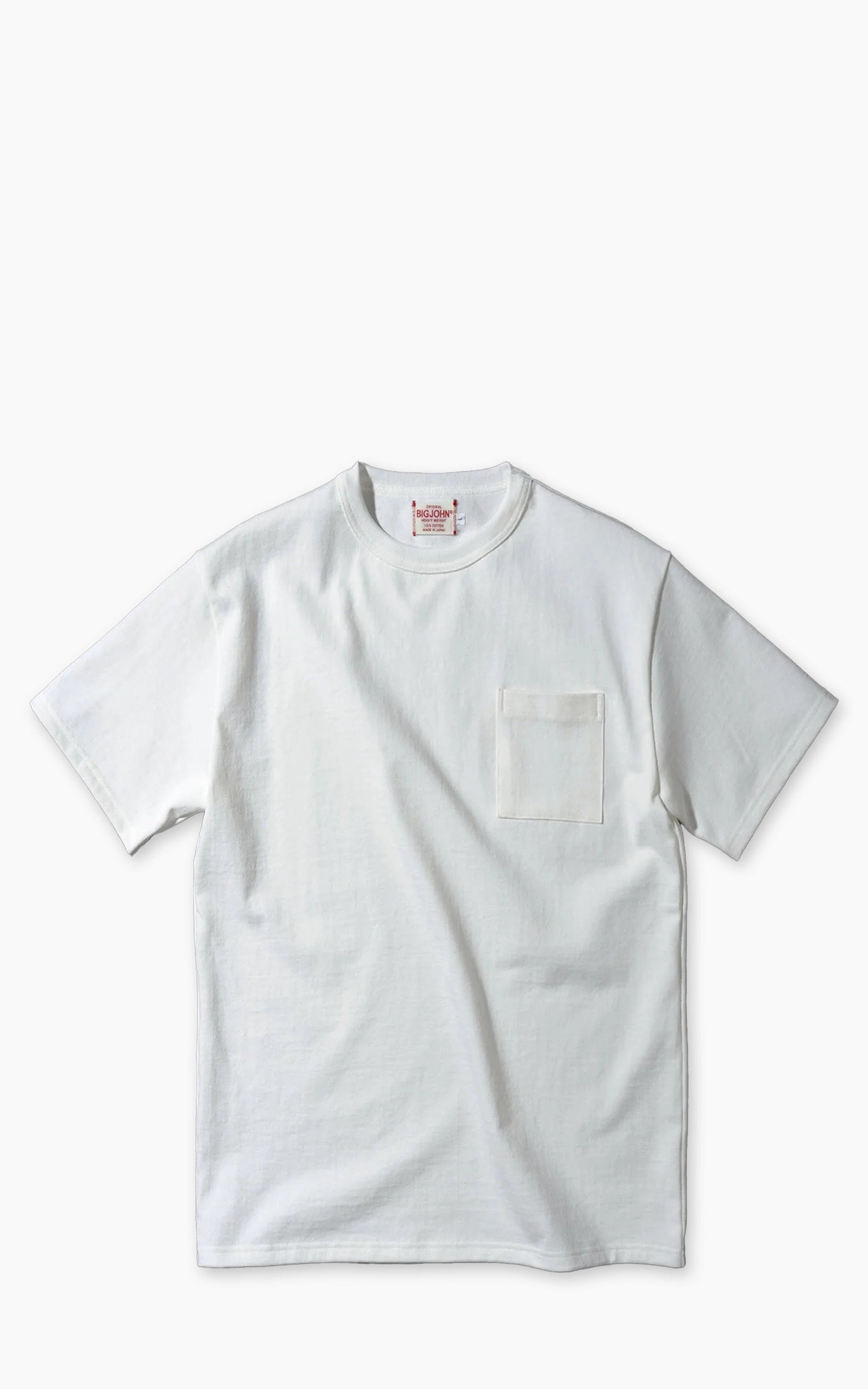 Big John "Magnum Weight" Heavyweight T-Shirt White