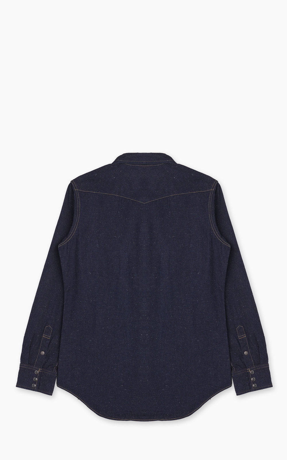 Big John Selvedge Denim Western Shirt Indigo