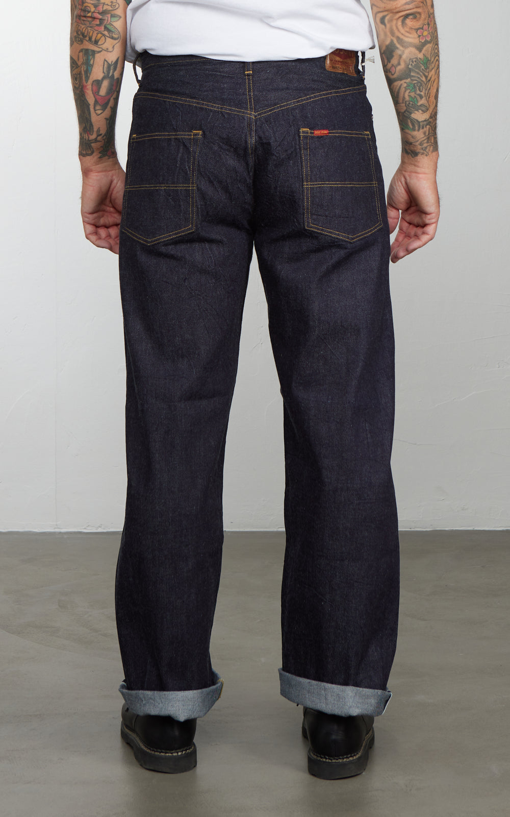 Big John SL Vintage Loose Straight Jeans Selvedge Indigo 12oz