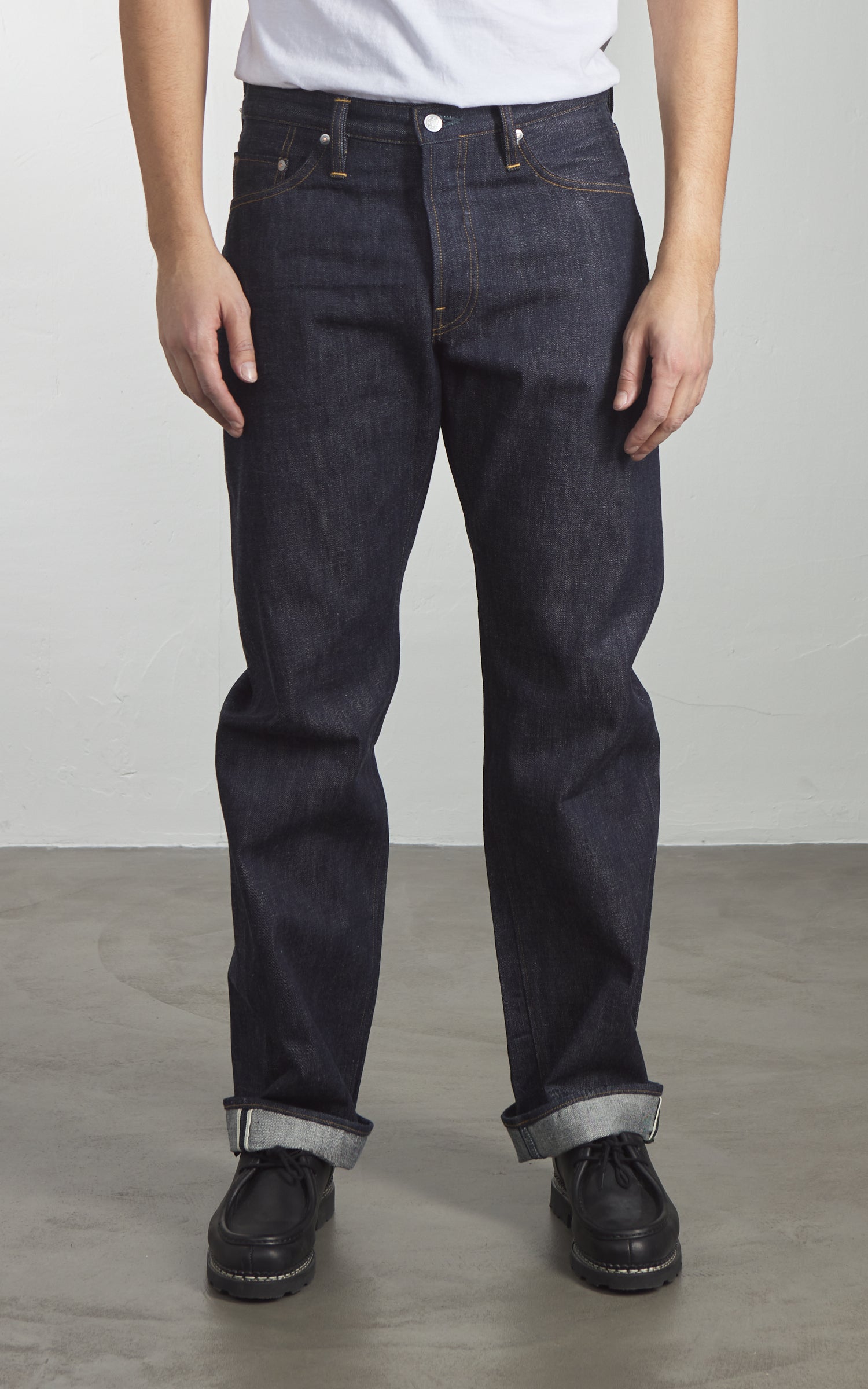 Big John Rare Straight Jeans Selvedge Indigo 15.5oz