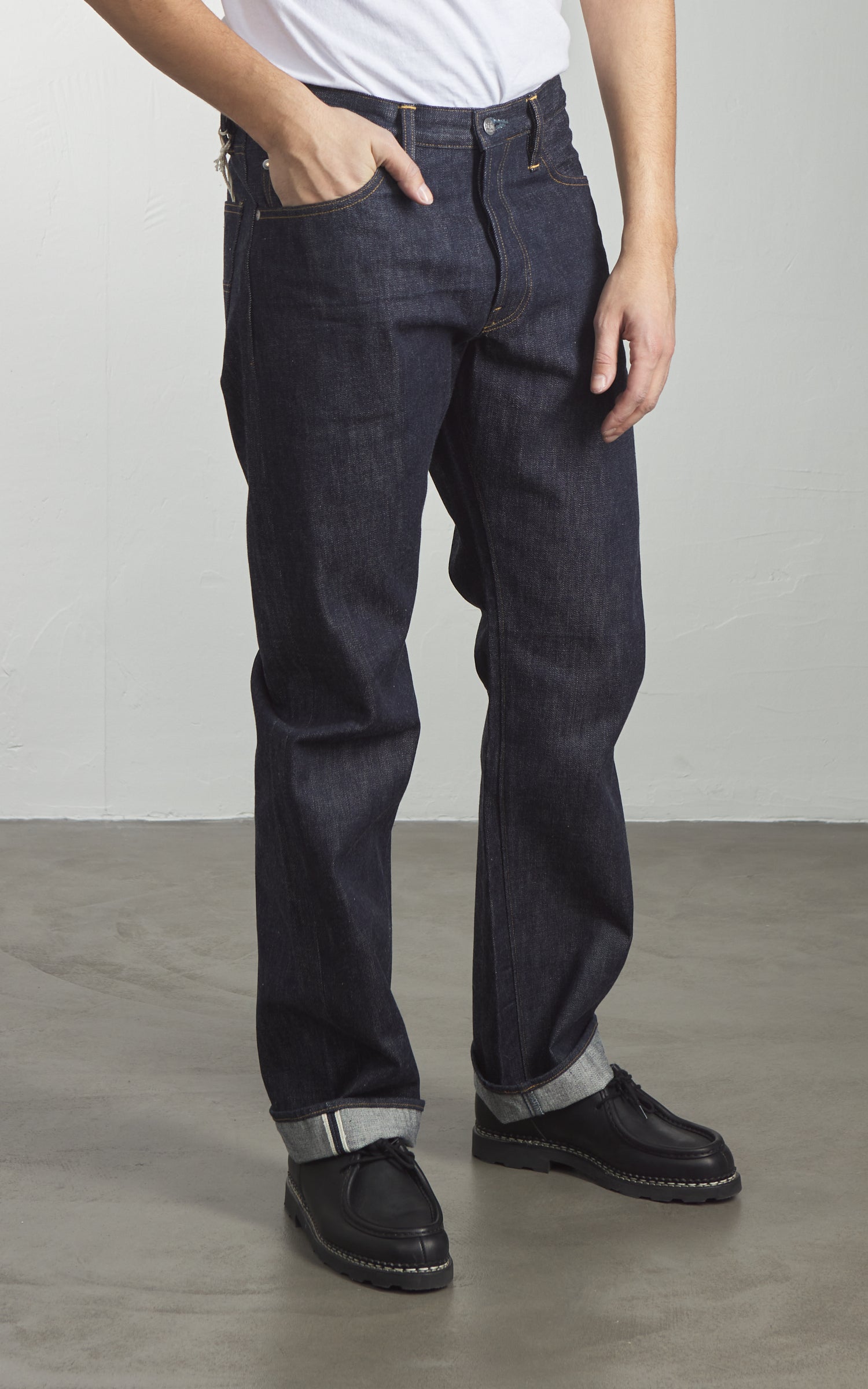 Big John Rare Straight Jeans Selvedge Indigo 15.5oz