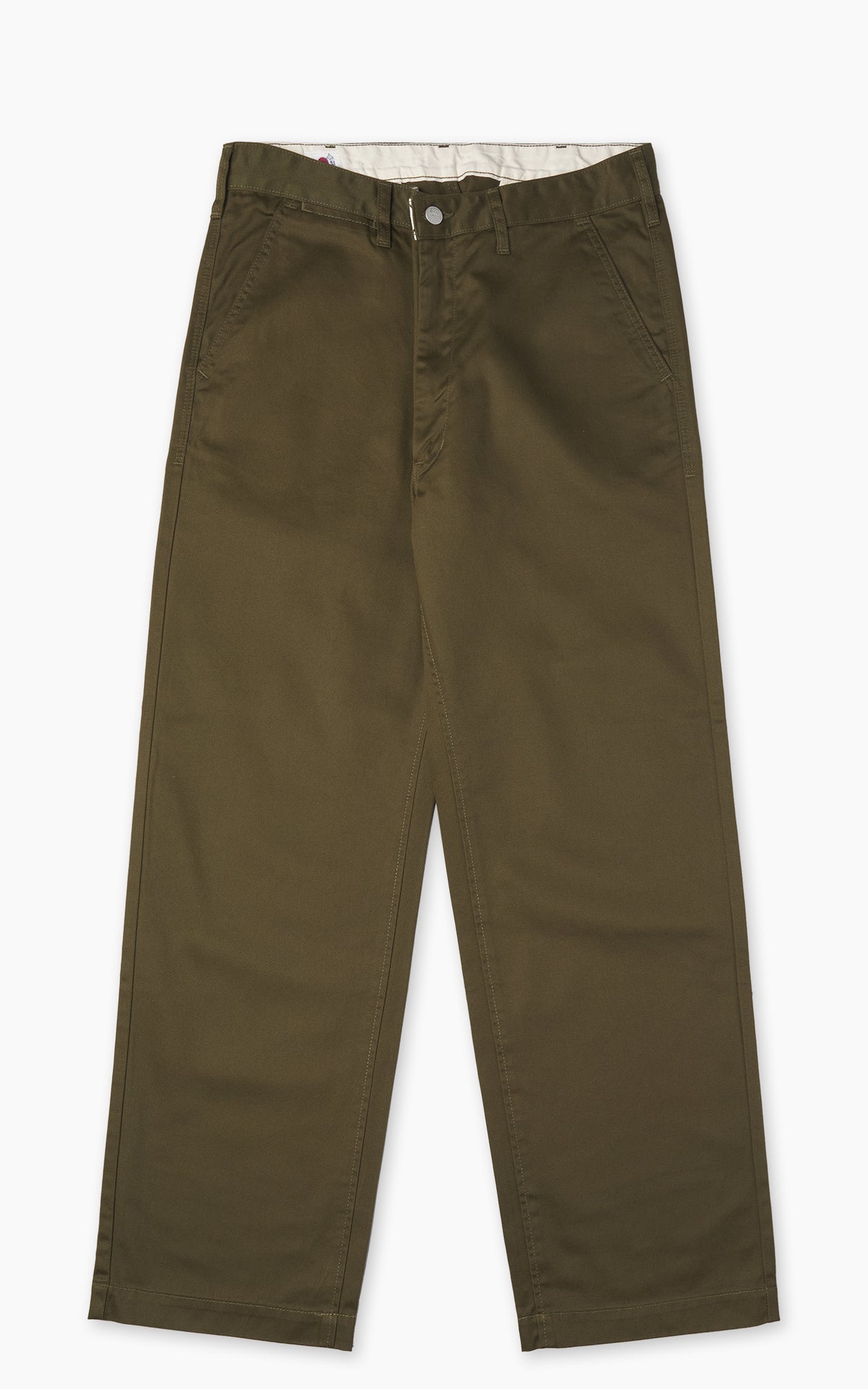 Big John Classic Chino Pants Army Green