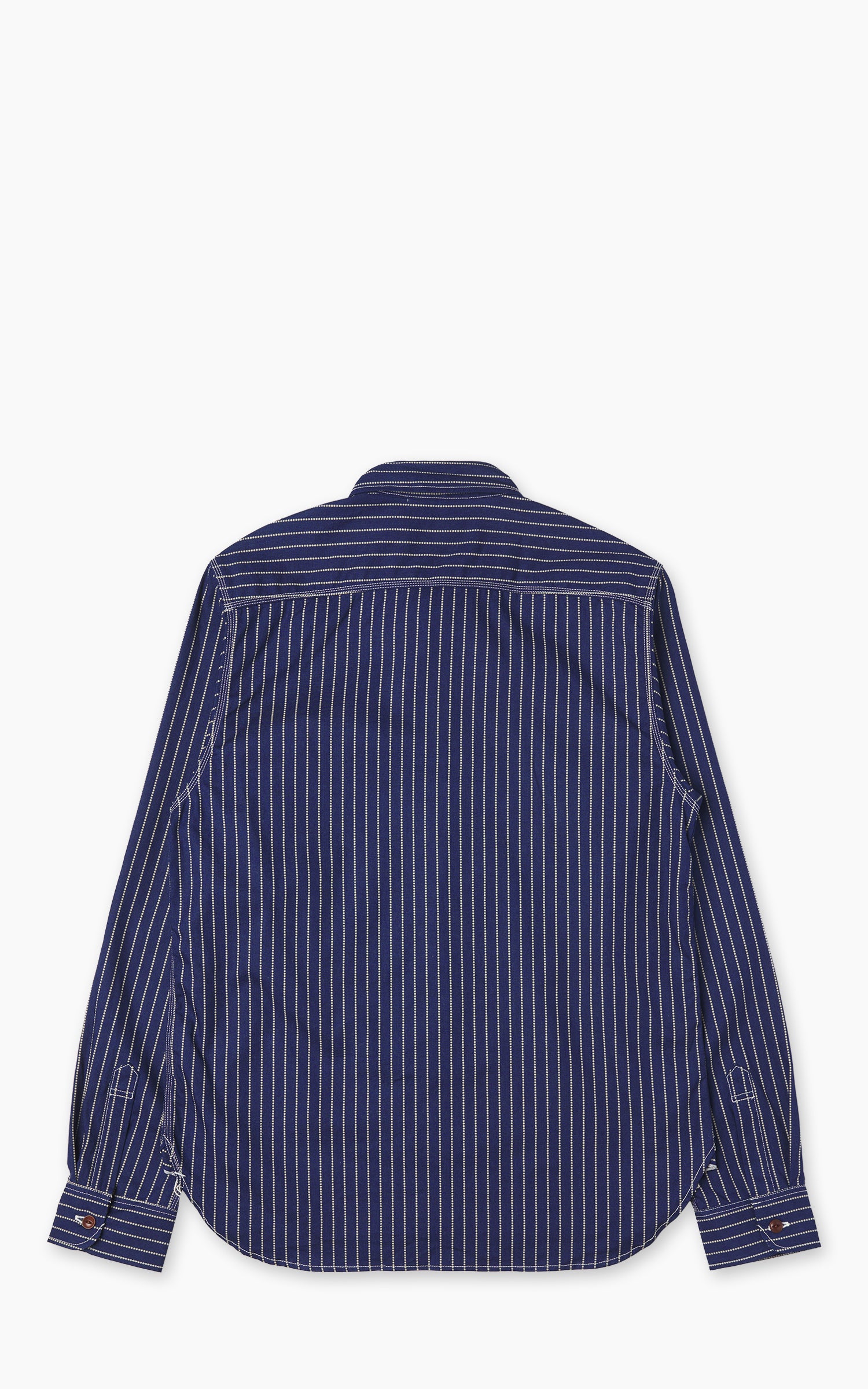 Big John Selvedge Chambray Work Shirt Wabash Indigo