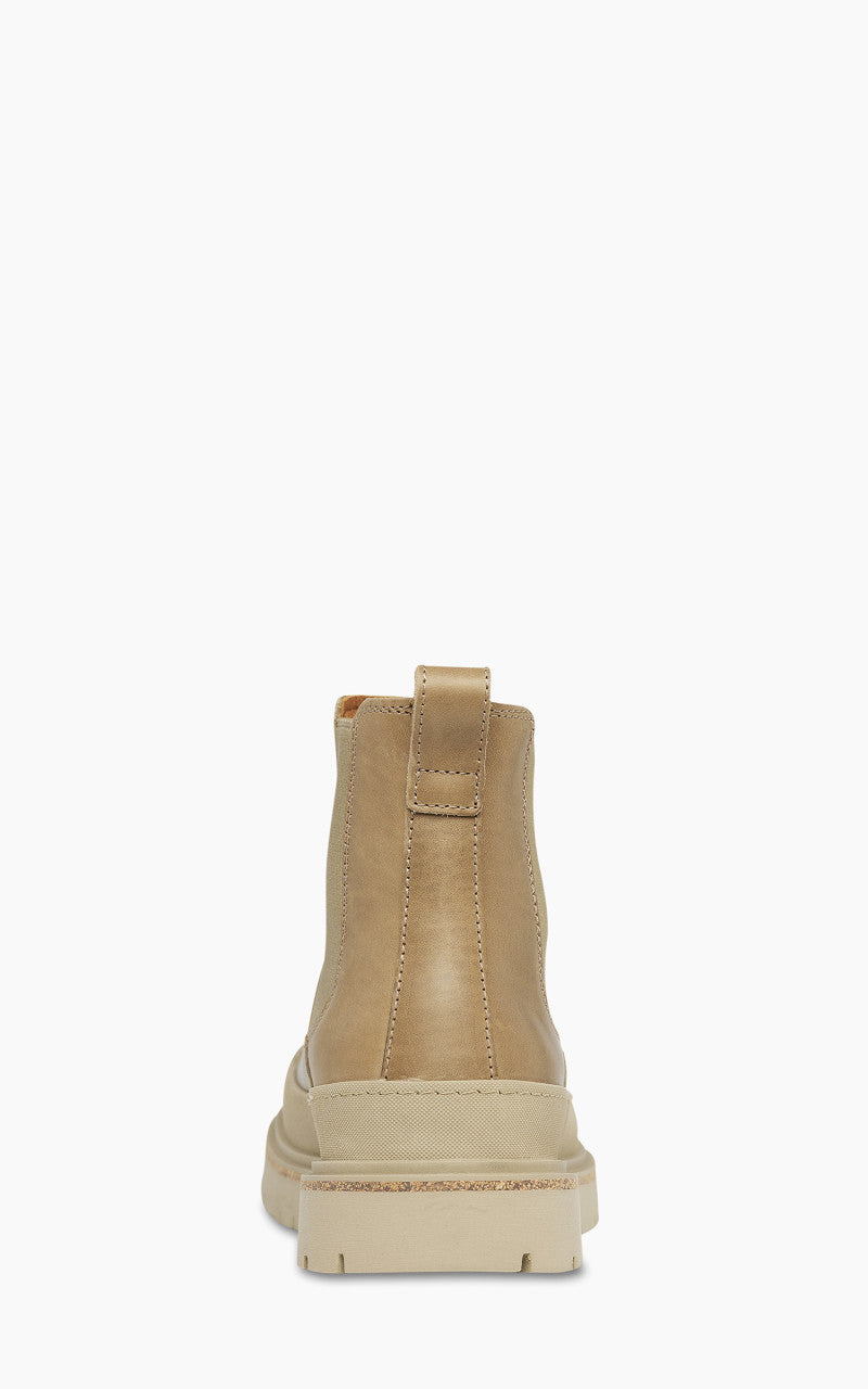Birkenstock Prescott Slip On Natural Leather Taupe