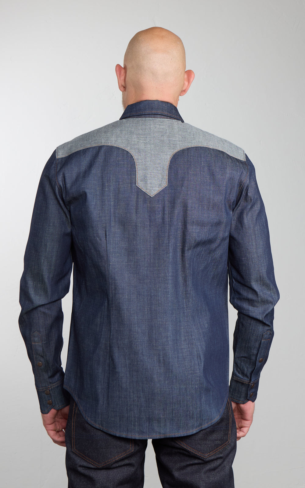 Blaumann Jeanshosen 216 Rodeo Shirt Contrast Blue