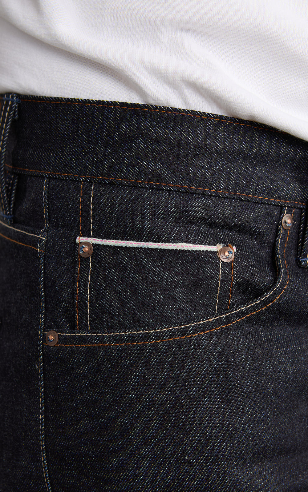Blaumann Jeanshosen 003 Schmaler Blaumann Selvedge Indigo 15oz