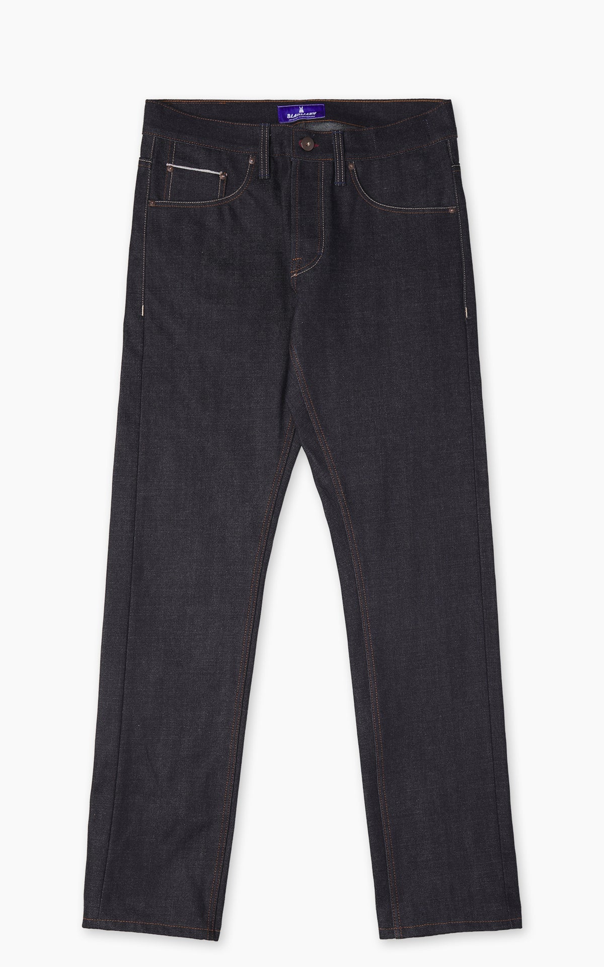 Blaumann Jeanshosen 003 Schmaler Blaumann Selvedge Indigo 15oz