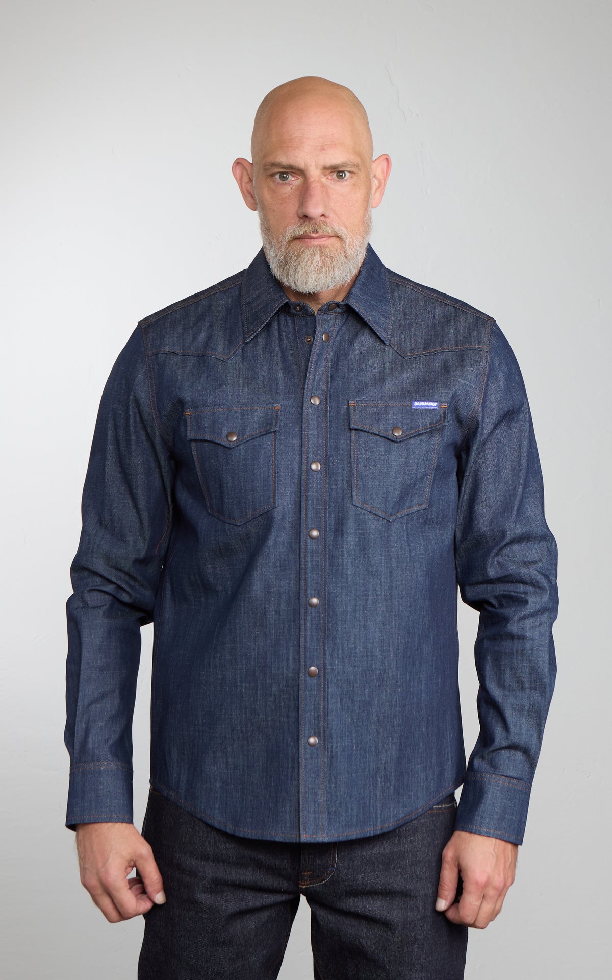 Blaumann Jeanshosen 011 Western Denim Shirt Indigo