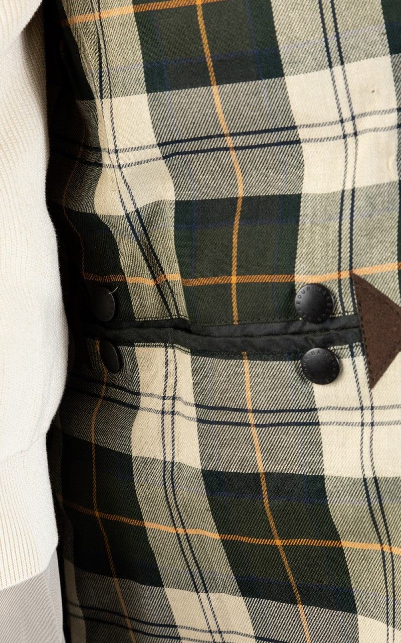 Barbour Border Wax Jacket Sage