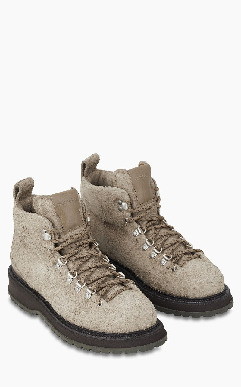 Buttero Alpi Hiking Boots Roughout Suede Lead Grey