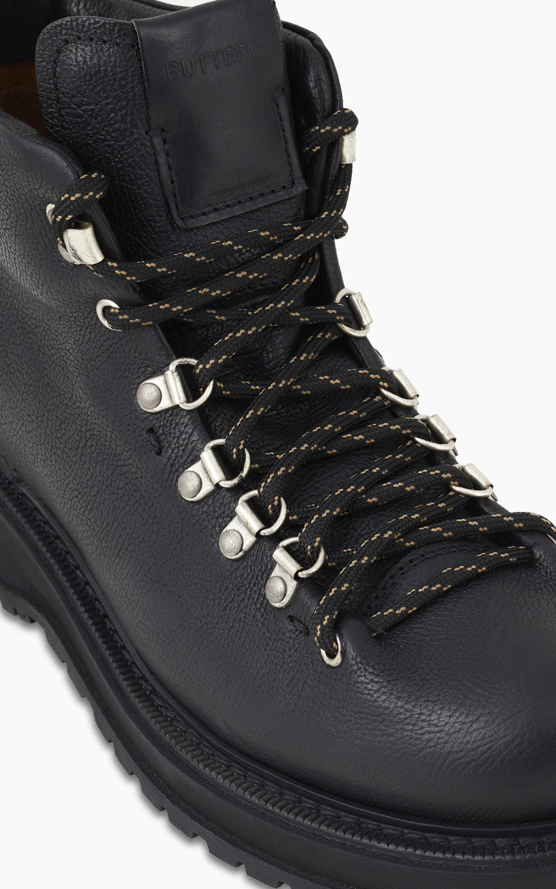 Buttero Alpi Hiking Boots Leather Black