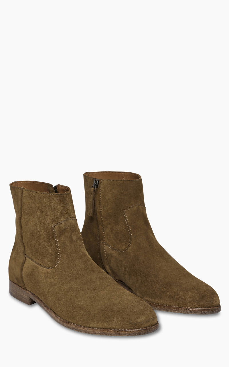 Buttero B9170 Floyd Ankle Boots Suede Curry