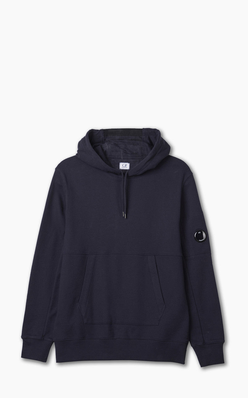 C.P. Company Diagonal Raised Fleece Hoodie Total Eclipse