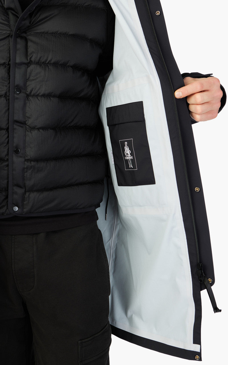 C.P. Company Metropolis Series Gore-Tex 3L Infinium Hooded Parka Black