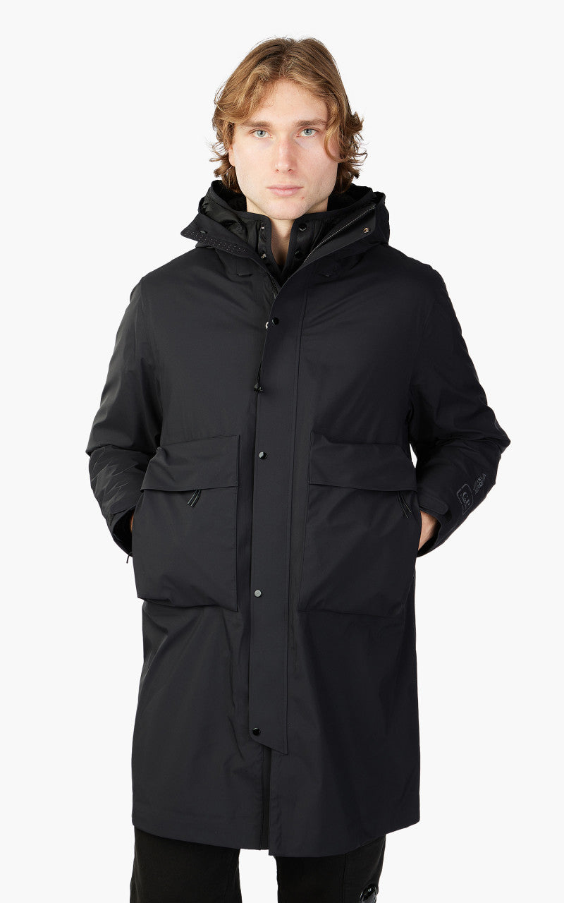 C.P. Company Metropolis Series Gore-Tex 3L Infinium Hooded Parka Black