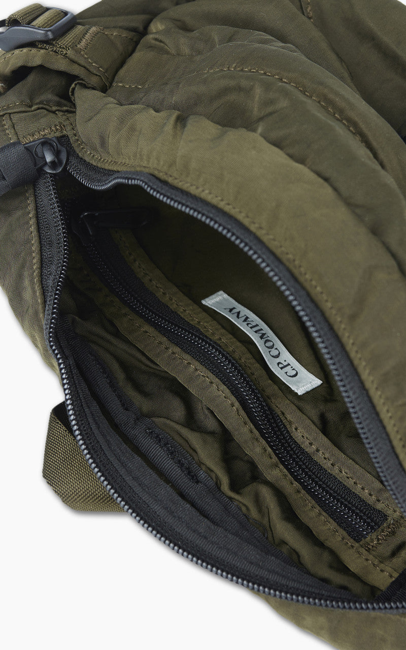 C.P. Company Nylon B Crossbody Pack Ivy Green