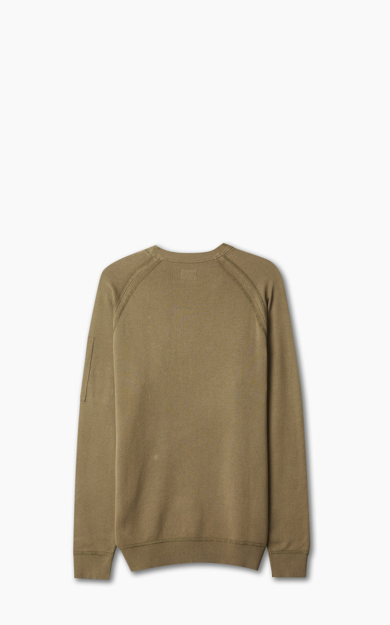 C.P. Company Light Terry Knitted Sweatshirt Lead Grey