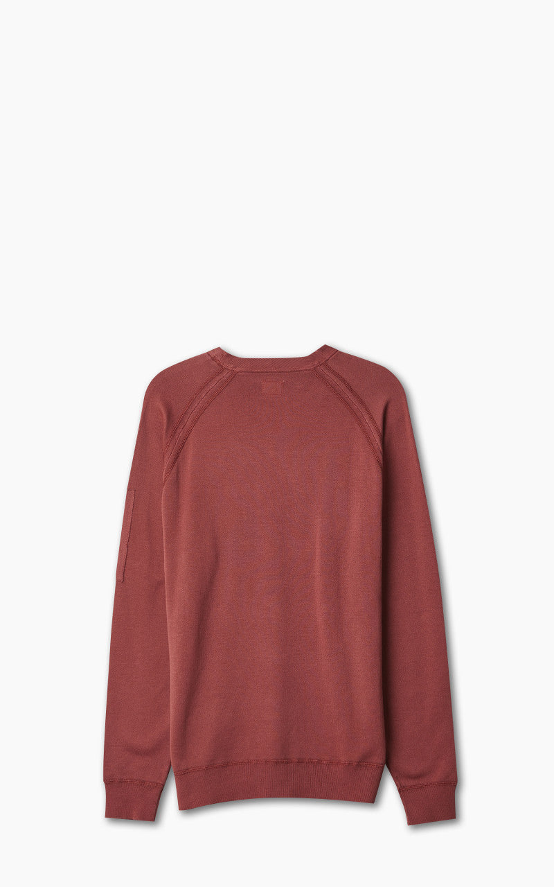 C.P. Company Light Terry Knitted Sweatshirt Henna