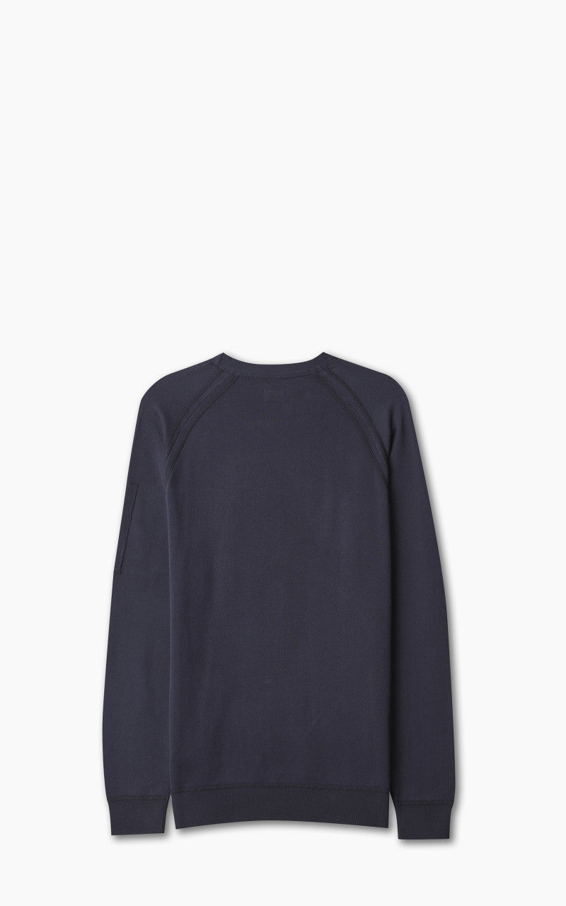C.P. Company Light Terry Knitted Sweatshirt Total Eclipse