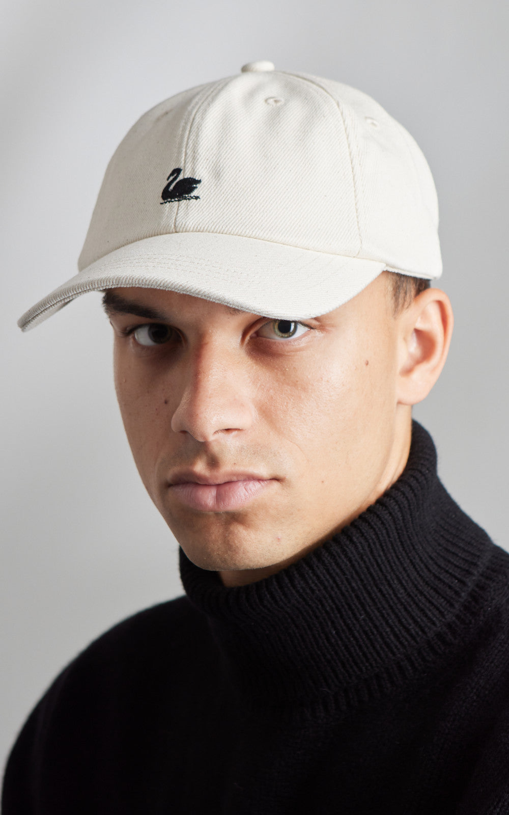 Merz b. Schwanen CAP01T Swan Logo Cap Nature