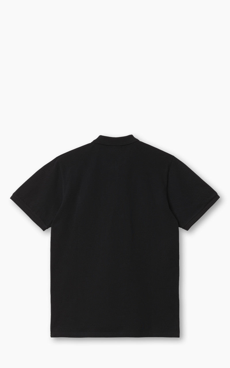 Carhartt WIP S/S Chase Pique Polo Black/Gold