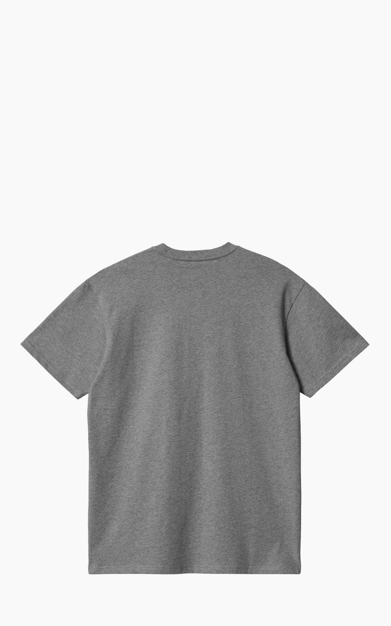 Carhartt WIP S/S Chase T-Shirt Dark Grey Heather/Gold