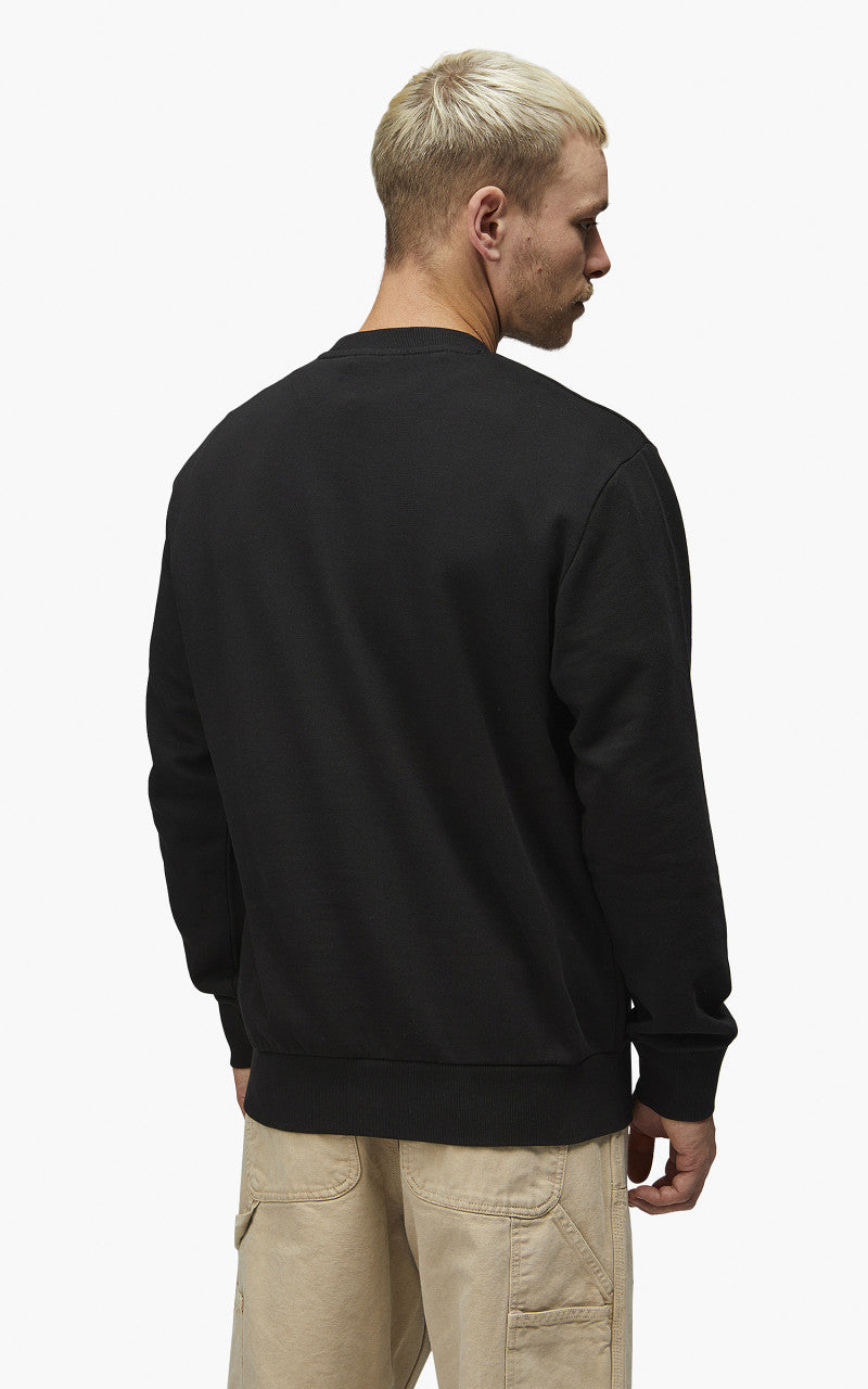 Carhartt WIP Scrawl Sweatshirt Black/Misty Sky