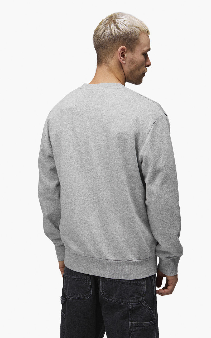 Carhartt WIP Scrawl Sweatshirt Grey Heather/Rocket